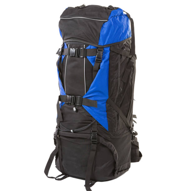istock large tourist backpack, color combination, on white background 924733106