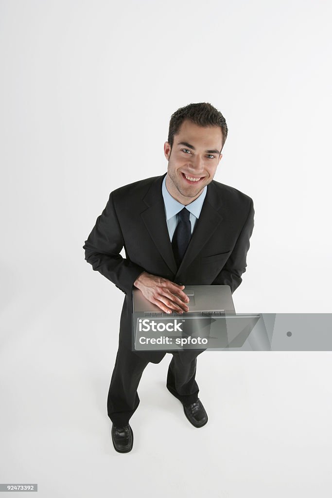 Un hombre de negocios serie - Foto de stock de Encuadre de cuerpo entero libre de derechos