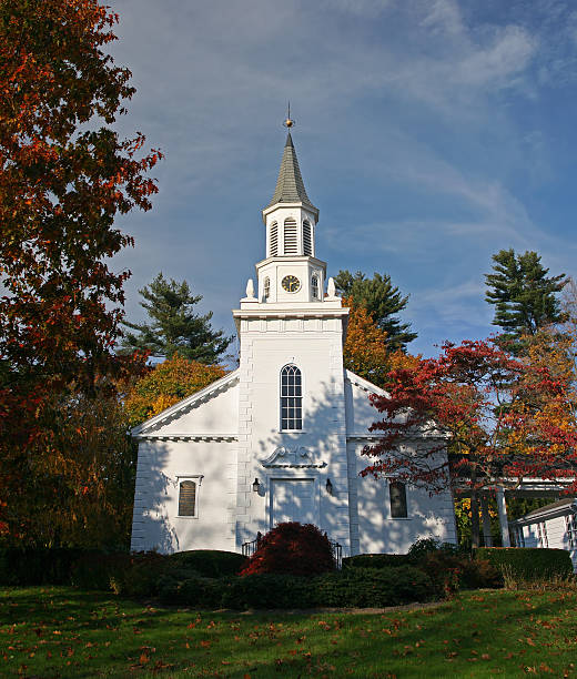 istock Churches - Brookville Reformed Church 92473577