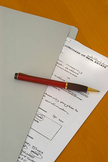 istock Real Estate Contract and Pen 92474002