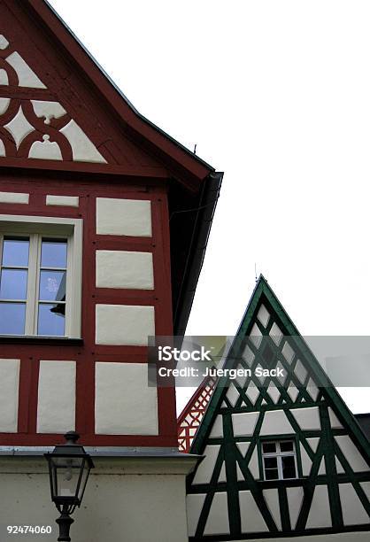 Half Timbered Houses Stock Photo - Download Image Now - Architecture, Bavaria, Building Exterior