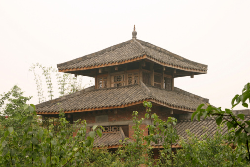 Three pagodas of Chongsheng Temple,Dali City,Yunnan Province,\nThe big pagoda, 69.13 meters high and 9.9 meters square at the base, was built during the Nanzhao State of the Tang Dynasty (833-840), while the two smaller pagodas were built during the Dali State (1108-1172), with a height of 42.17 meters.  Chongsheng Temple three towers of architectural art to the peak, with high historical and cultural value;  It was one of the first national key cultural relics protection units.  Now, it is a national 5A scenic spot.