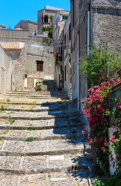 istock Erice street, Sicily, Italy 924748618