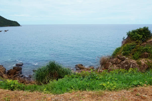 istock Landscape of Blue sea and the beach 924749014