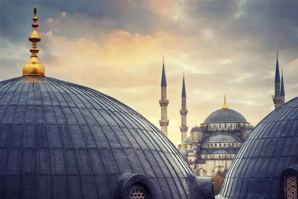 The Sultan Ahmed Mosque or Sultan Ahmet Mosque is a historic mosque located in Istanbul, Turkey.