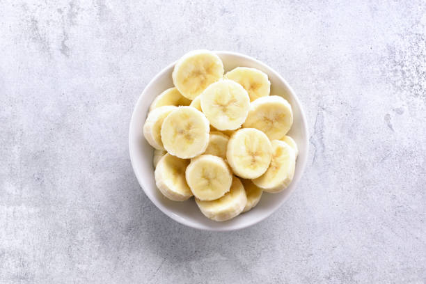 istock Banana slices in bowl 924765176