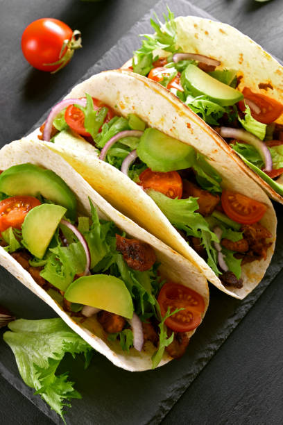 istock Tacos with meat and vegetables 924779704