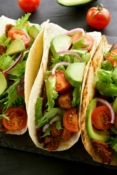 istock Tacos with meat and vegetables 924779784