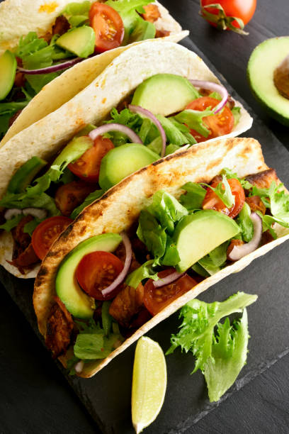 istock Tacos with meat and vegetables 924779802
