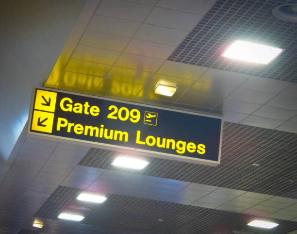 Airport sign