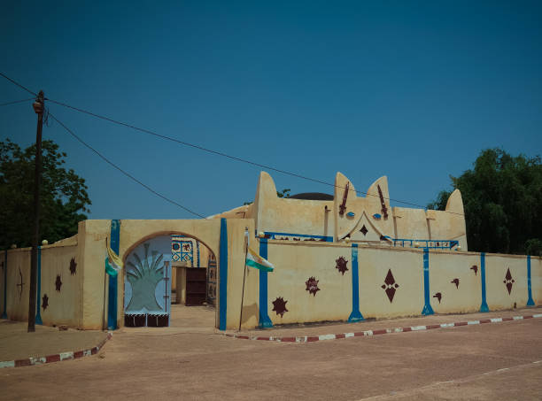 istock Exterior view to Dosso sultan residence, Niger 924785246