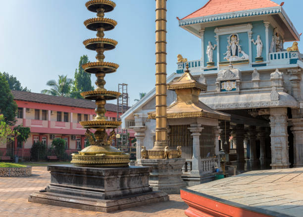 istock Shri Mahalsa Indian Temple in GOA 924785960