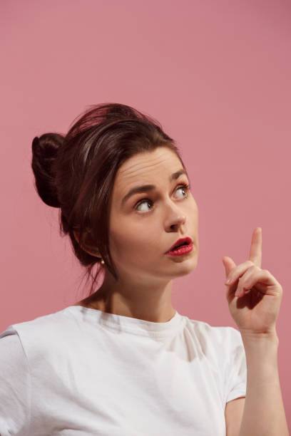 istock Young serious thoughtful business woman. Doubt concept 924792740