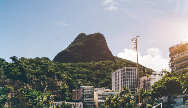 istock Famous hill in Rio surrounded by buildings 924796400