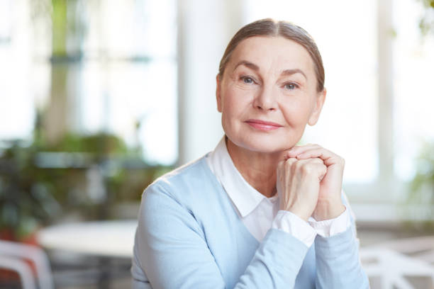 istock Happy senior woman 924804950