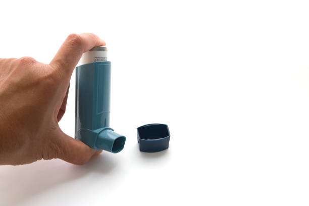 istock Inhaler asthma isolated on white background 924804952