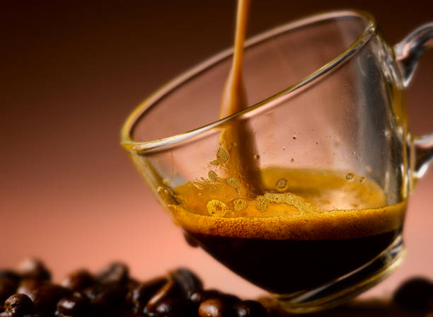 istock delicious Italian espresso coffee 924810110