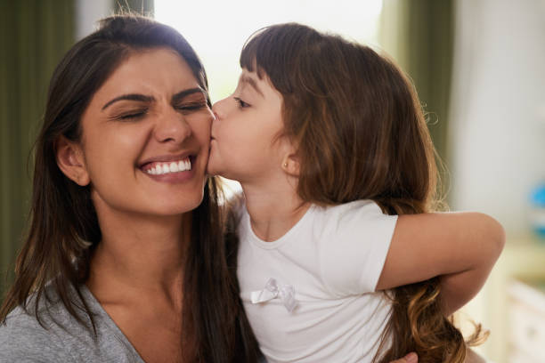 istock And a big kissy for Mommy! 924813744
