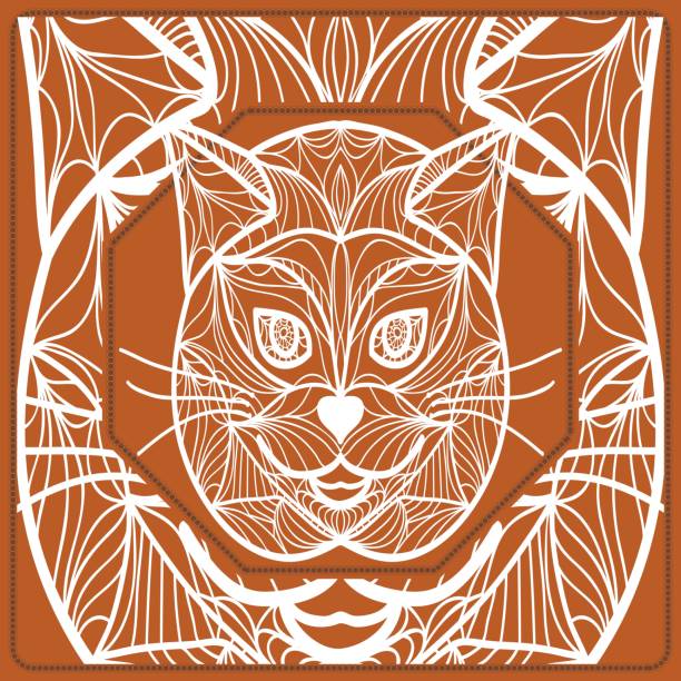istock Design of the Silk Shawl Print with Geometric Flower Pattern. Vector illustration. For Print Bandana, Shawl, Carpet 924818036