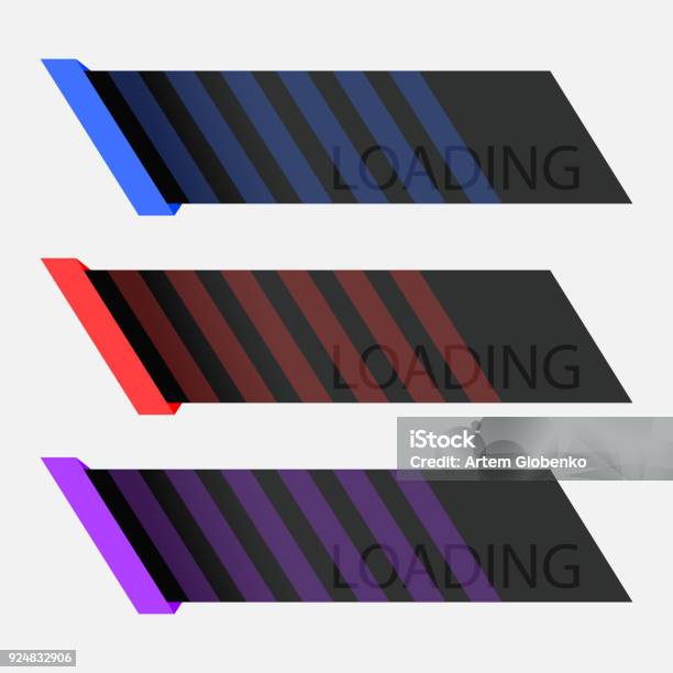 Information Loading Line Stock Illustration - Download Image Now ...