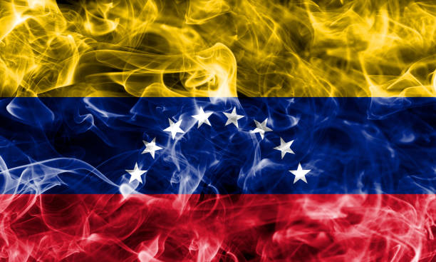 istock Venezuela smoke flag 924833392