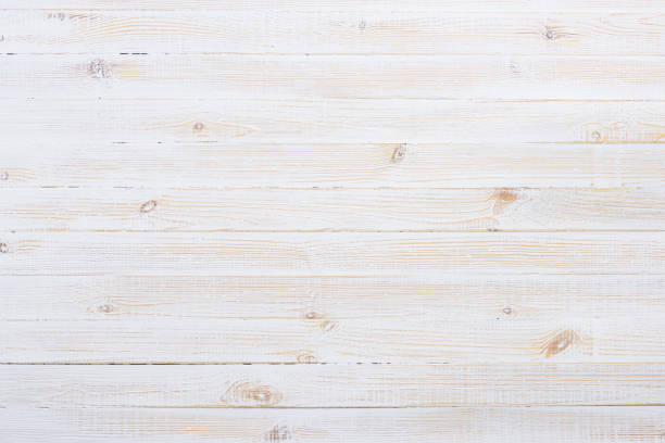 White wooden table background White painted old wooden planks table texture oak wood material photos stock pictures, royalty-free photos & images