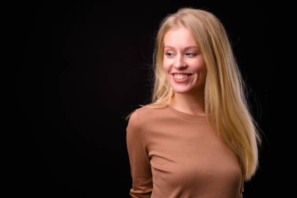 istock Happy Beautiful Blonde Woman Smiling 924841748