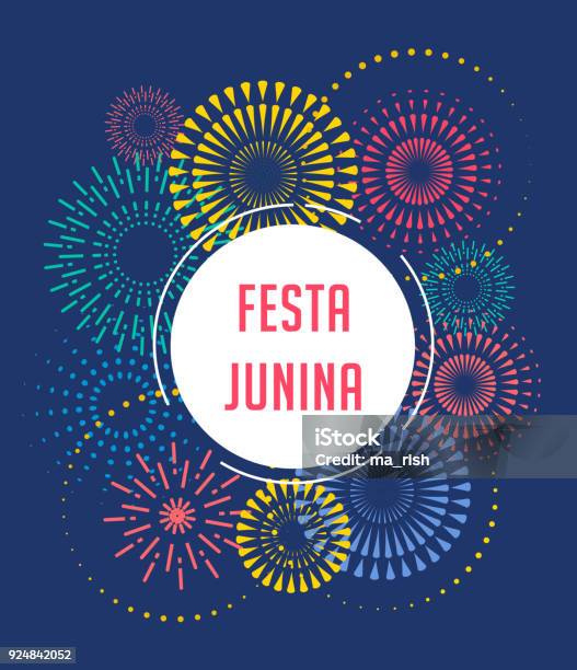 Festa Junina Latin American Brazilian June Festival Stock Illustration - Download Image Now
