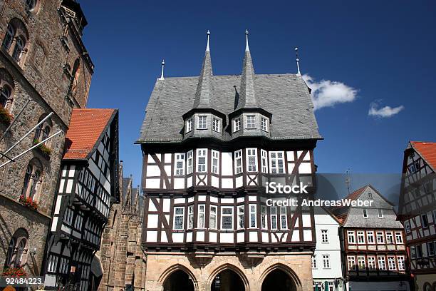 Historisches Rathaus In Alsfeld Hessen Stockfoto und mehr Bilder von Hessen - Deutschland - Hessen - Deutschland, Architektur, Deutsche Kultur