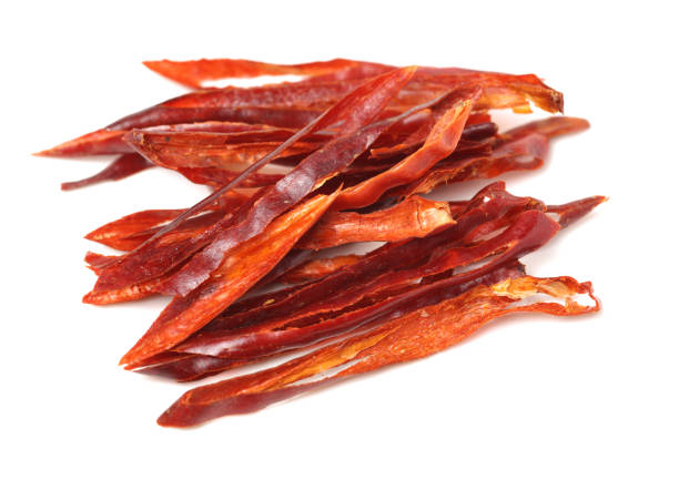 istock Dry Red cayenne pepper  isolated on white background 924844272