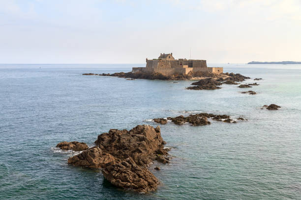 istock Tidal island Fort National 924845170