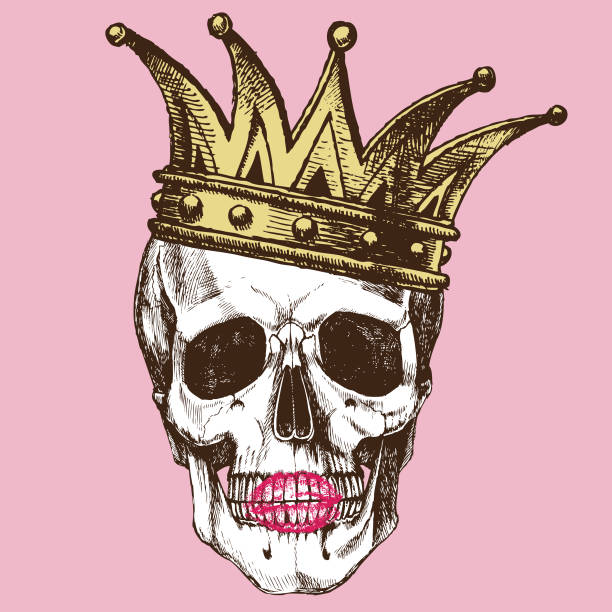 ilustrações de stock, clip art, desenhos animados e ícones de king of death. - death bed illustration and painting engraving