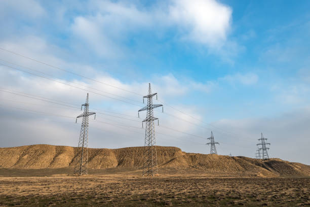 Supports of high voltage power lines