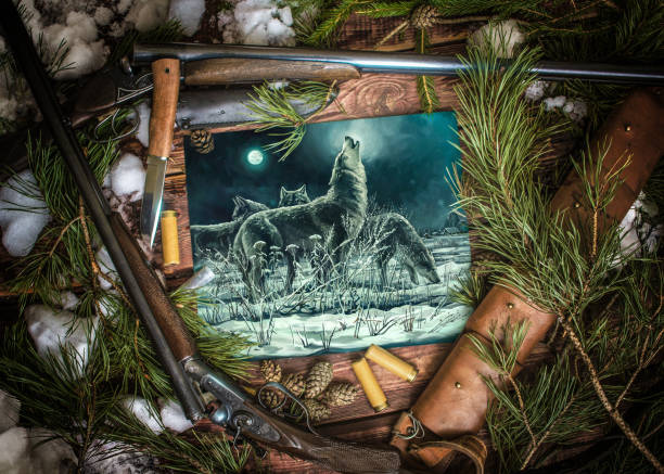 Flock of wolves in thematic environment