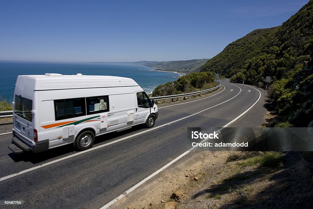 Campervan vacanza sulla Great Ocean Road, Australia - Foto stock royalty-free di Australia
