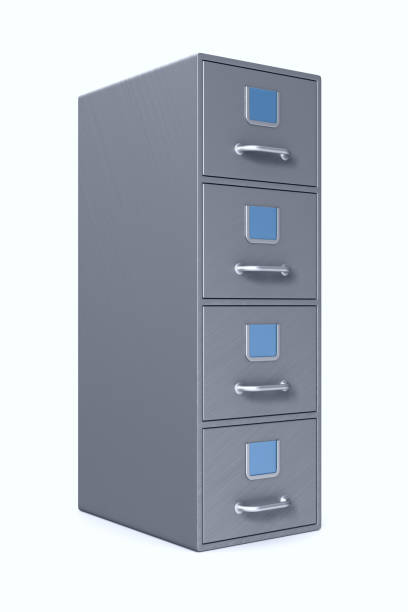 istock Filing cabinet on white background. Isolated 3D illustration 924878754
