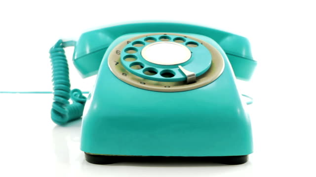 turquoise  phone