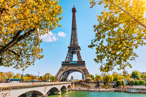 Torre Eiffel en París, Francia photo