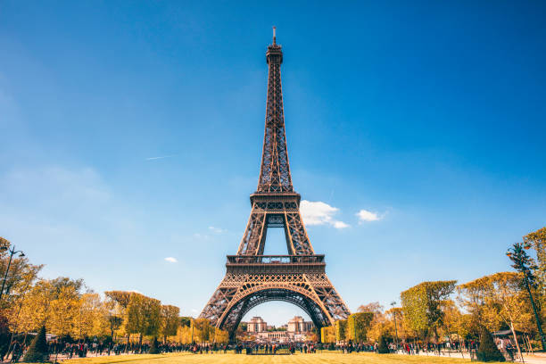 istock Eiffel Tower in Paris, France 924893636