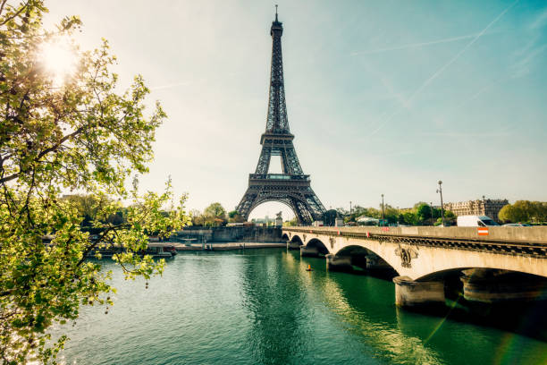 istock Eiffel Tower in Paris, France 924893946