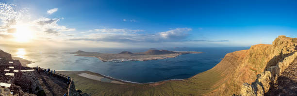 istock Panoramic view from El Mirador del Rio, Lanzarote. Canary Island 924905590