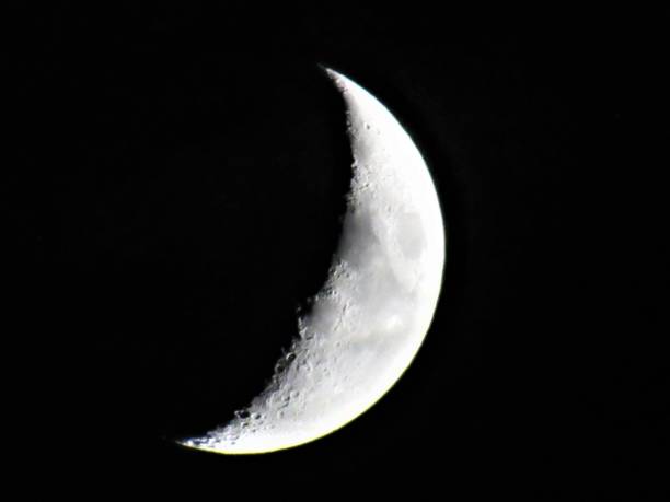 Photo of Partial Moon, Night Sky