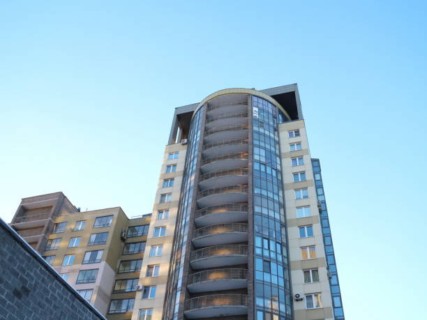 istock view of residential buildings at a large angle 924909216