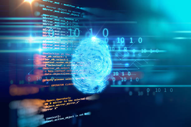 istock Fingerprint Scanning on blue technology  Illustration 924919832