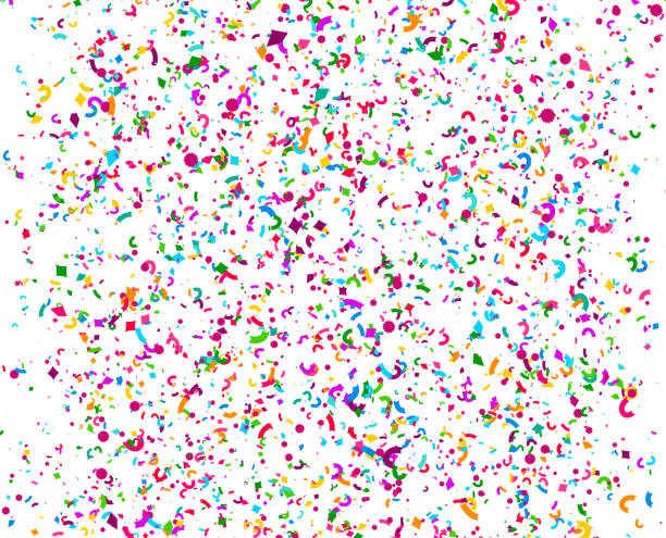 istock Carnaval or Festival Confetti. Colorful pieces. 924921686