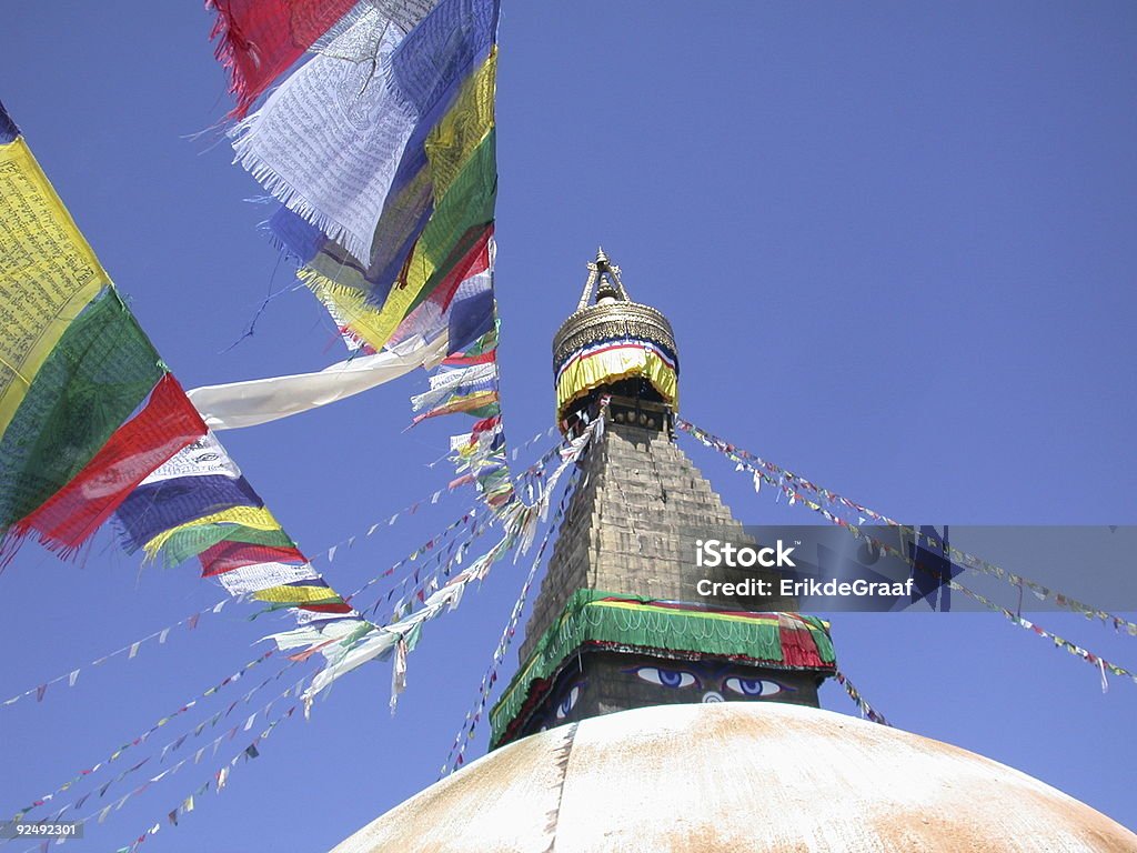 stupa de Bodnath - Photo de Antique libre de droits