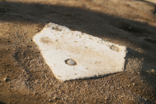 As written in the title... It's a baseball home plate.