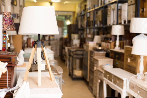 istock Old furniture in secondhand shop 924927658