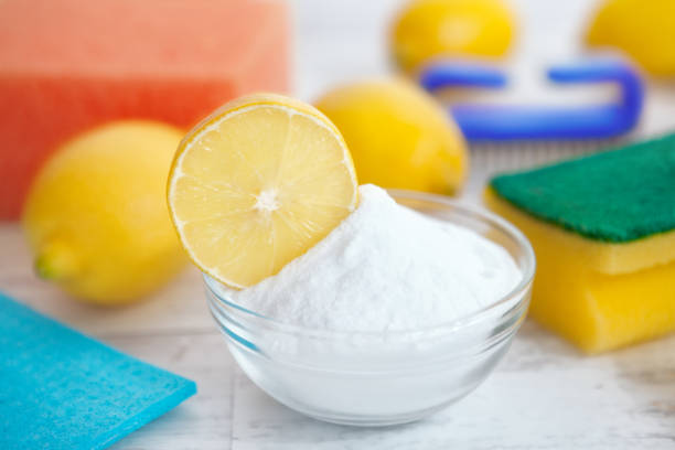 istock Lemon and baking soda in a bowl 924927766