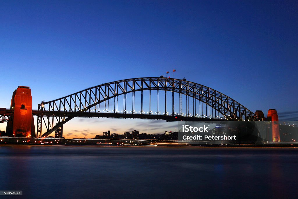 Sydney_harbour_bridge - Royalty-free Abaixo Foto de stock